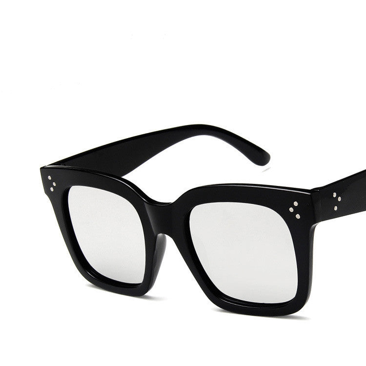 Sunglasses European And American Retro Square Frame Wild Big Frame Sunglasses Sunglasses