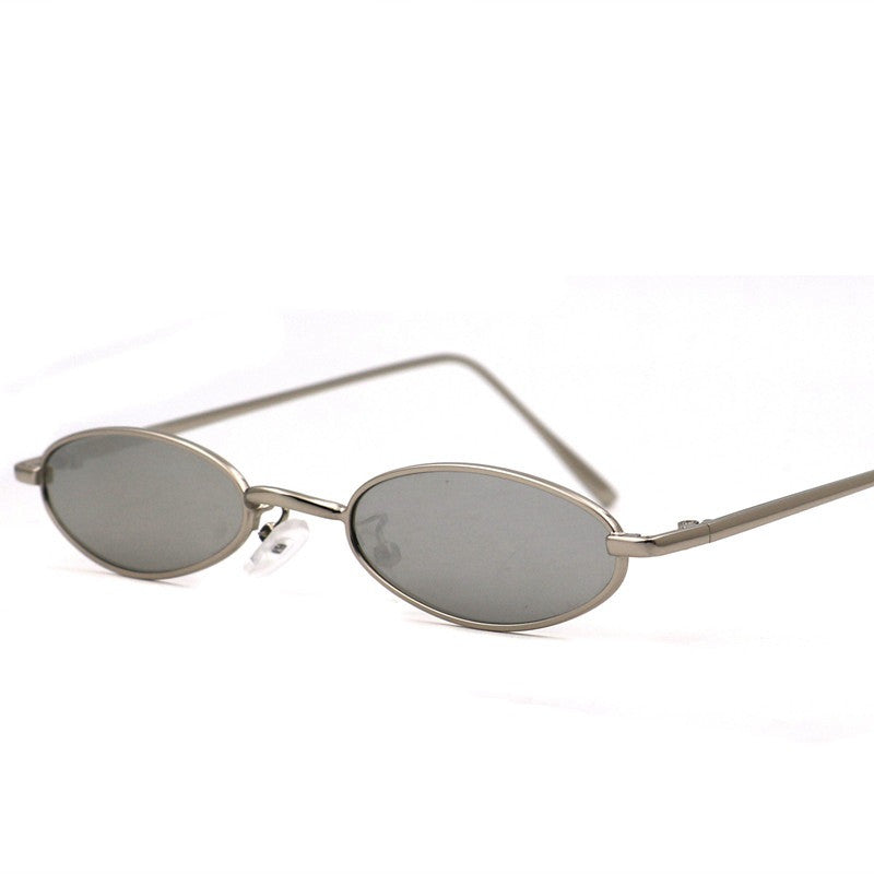 Trendy New Sunglasses Small Frame Oval Sunglasses Fashion Trendy Individual Capsule Sunglasses