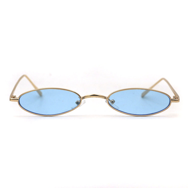 Trendy New Sunglasses Small Frame Oval Sunglasses Fashion Trendy Individual Capsule Sunglasses