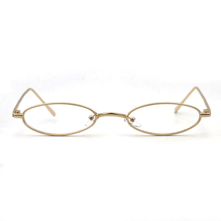 Trendy New Sunglasses Small Frame Oval Sunglasses Fashion Trendy Individual Capsule Sunglasses