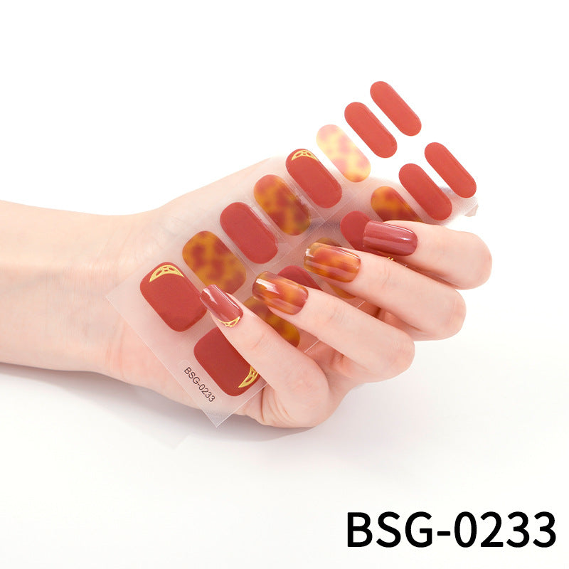 Gel Nail Stickers Japanese And Korean