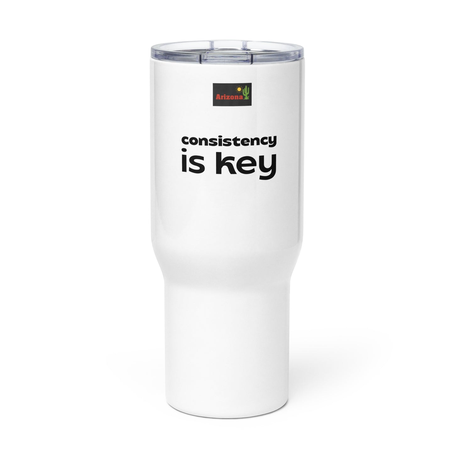 Arizona Travel mug with a handle