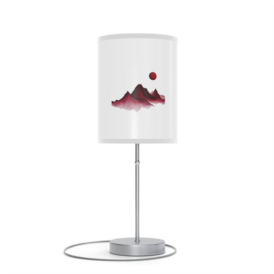 Red Lamp on a Stand, US|CA plug