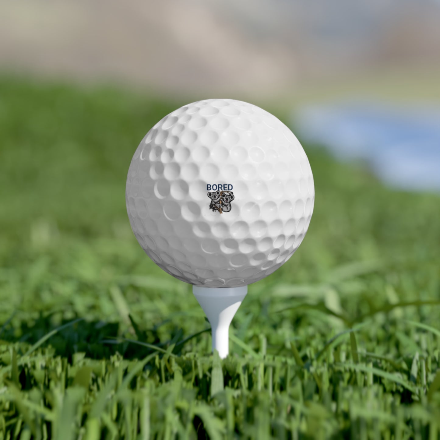 BORED Golf Balls, 6pcs