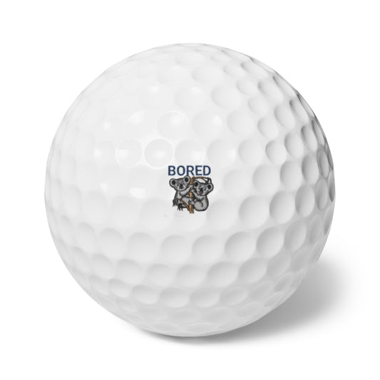 BORED Golf Balls, 6pcs